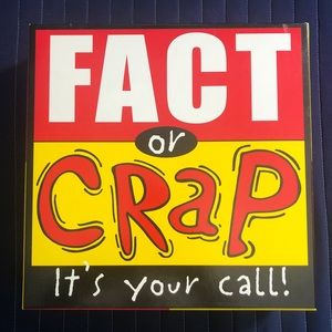 New unused Fact or Crap game